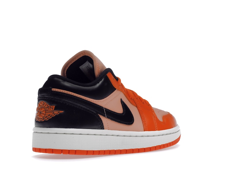 Jordan 1 Low Orange Black (Women's)