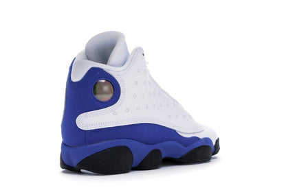 Jordan 13 Retro White Hyper Royal Black (GS)