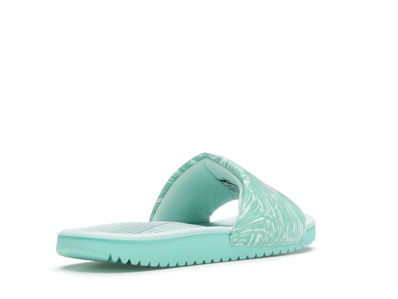 Nike Kawa Slide Print Emerald Rise (GS)