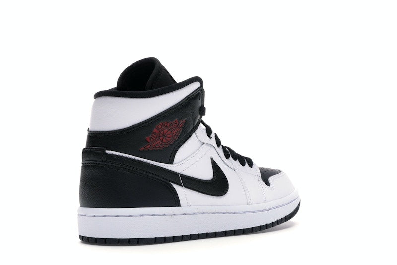 Jordan 1 Mid Reverse Black Toe (Women's)