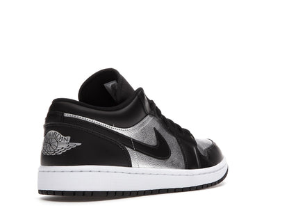 Jordan 1 Low SE Black Metallic Silver (Women's)