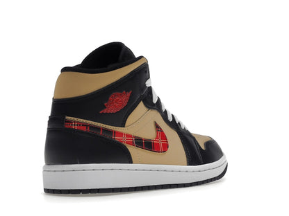 Air Jordan 1 Mid Tartan Swoosh