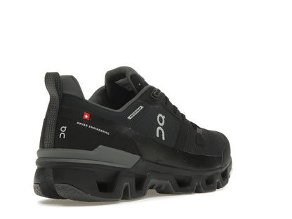 On Running Cloudwander Waterproof Black Eclipse