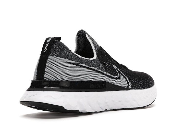 Nike React Infinity Run Flyknit Black White