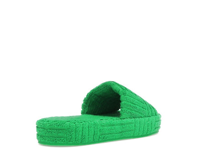 Bottega Veneta Resort Sponge Slide Grass (Womens)