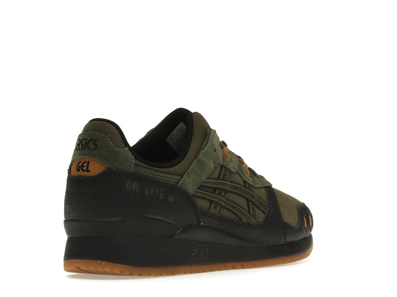 ASICS Gel-Lyte III Olive Canvas Black