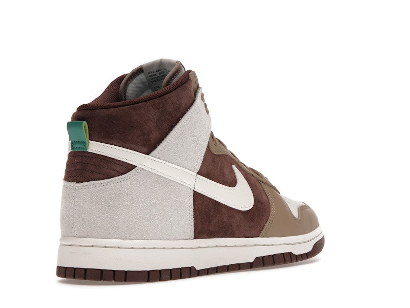 Nike Dunk High Light Chocolate