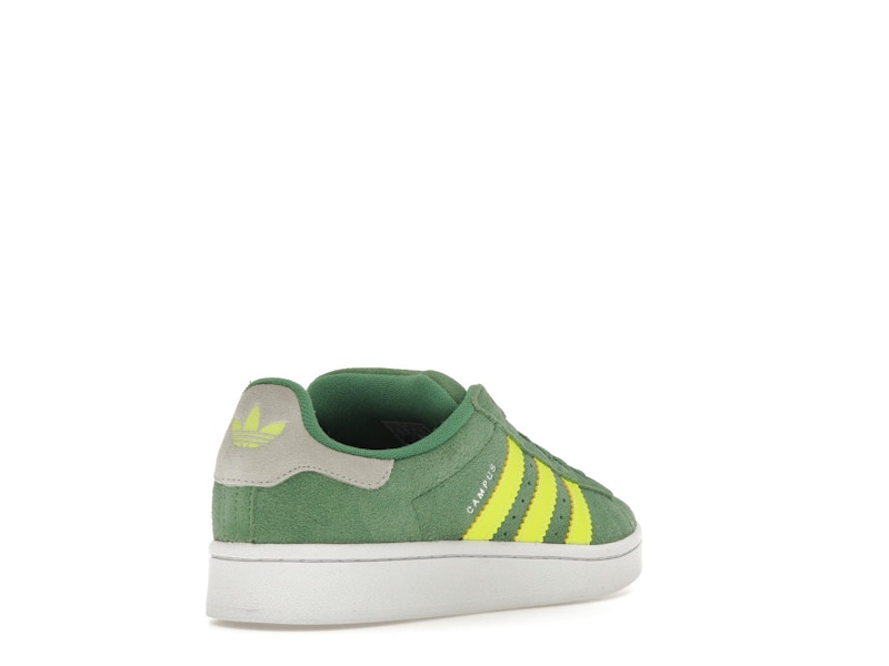 adidas Campus 00s Preloved Green Solar Yellow (Kids)