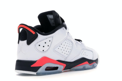 Jordan 6 Retro Low White Infrared 23 Black (GS)