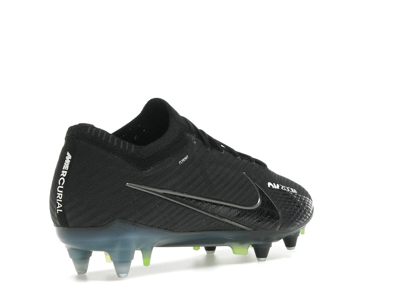 Nike Zoom Mercurial Vapor 15 Elite SG-Pro Anti-Clog Traction Black White Volt