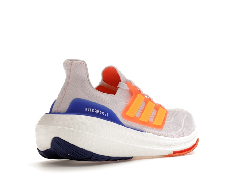 adidas Ultra Boost Light Cloud White Solar Gold Lucid Blue