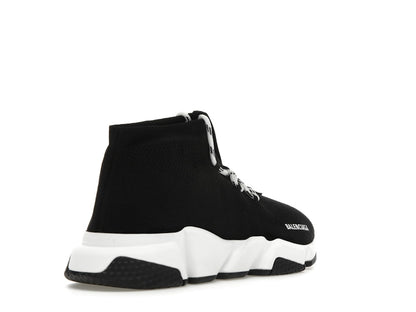 Balenciaga Speed Lace Up Black White (Women's)