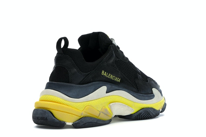 Balenciaga Triple S Black Yellow (Women's)