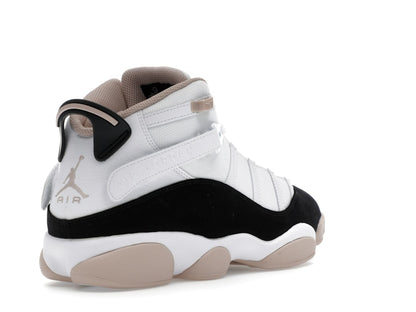 Jordan 6 Rings White Fossil Stone Black