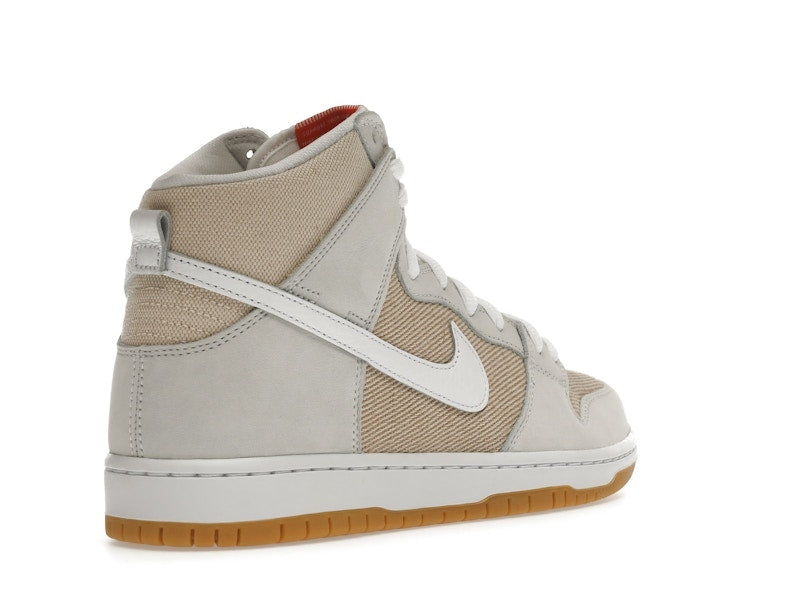 Nike SB Dunk High Pro ISO Orange Label Unbleached Natural