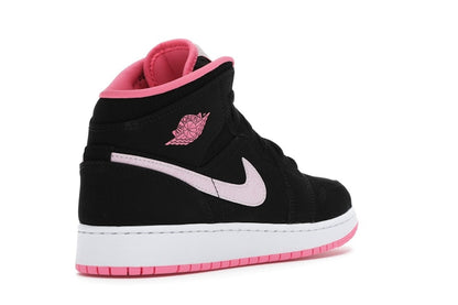 Jordan 1 Mid Black Digital Pink (GS)