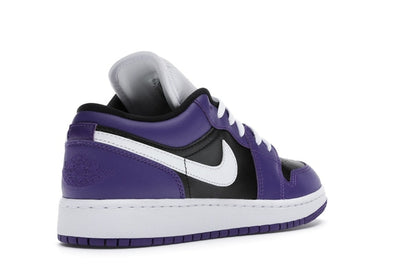 Jordan 1 Low Court Purple Black (GS)