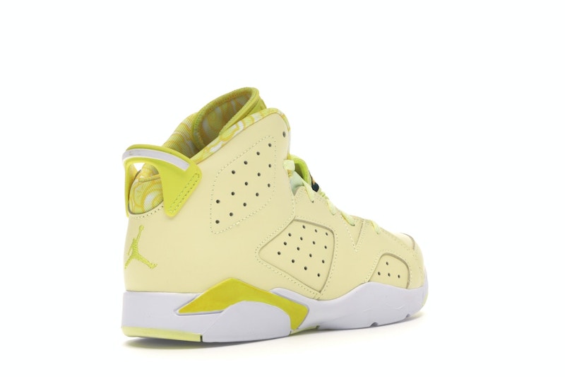 Jordan 6 Retro Dynamic Yellow Floral (PS)