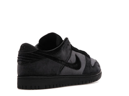 Nike Dunk Low Dover Street Market Triple Black Velvet