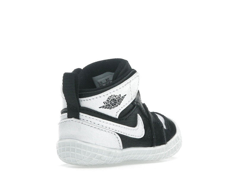 Jordan 1 Crib Bootie Black White (I)