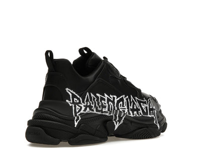Balenciaga Triple S DIY Metal Artwork Black