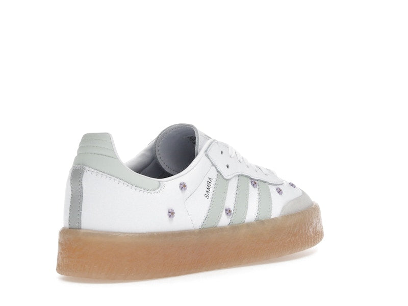 adidas Sambae Floral White Linen Green Gum (Women's)