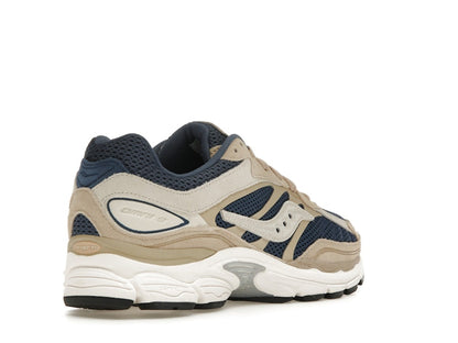 Saucony ProGrid Omni 9 Premium Beige Navy Blue