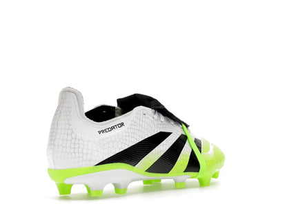 adidas Predator League Fold-Over Tongue FG/MG Cloud White Core Black Lucid Lemon