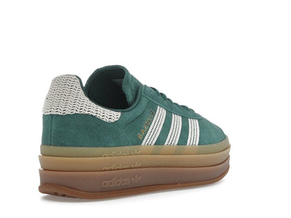 adidas Gazelle Bold Collegiate Green White Gold (Women's)