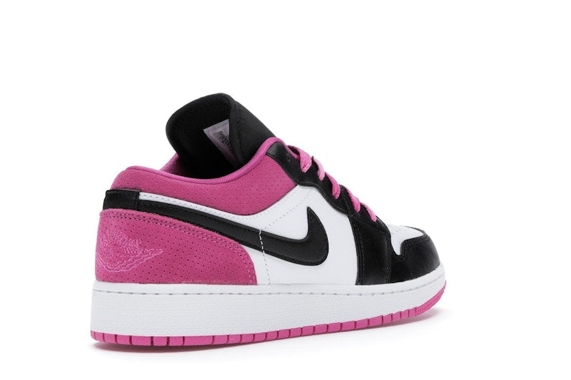 Jordan 1 Low Black Active Fuchsia (GS)