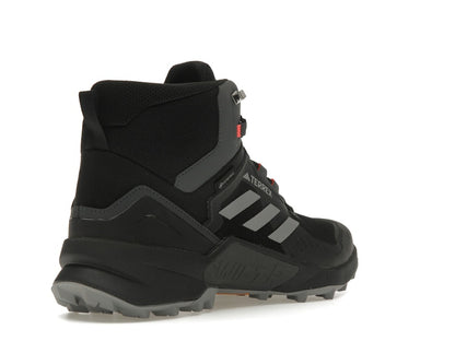 adidas Terrex Swift R3 Mid GTX Core Black Grey Solar Red
