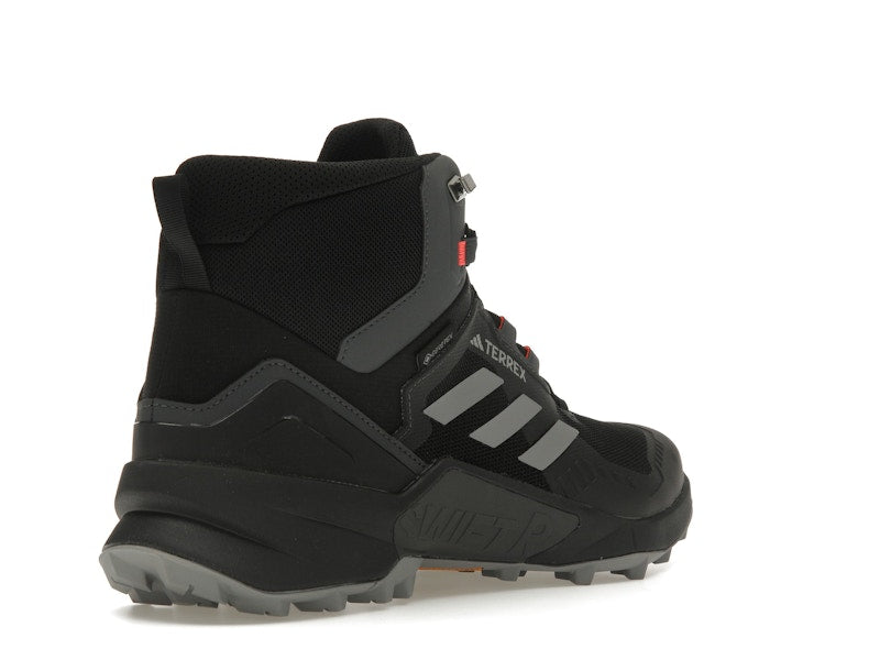 adidas Terrex Swift R3 Mid GTX Core Black Grey Solar Red