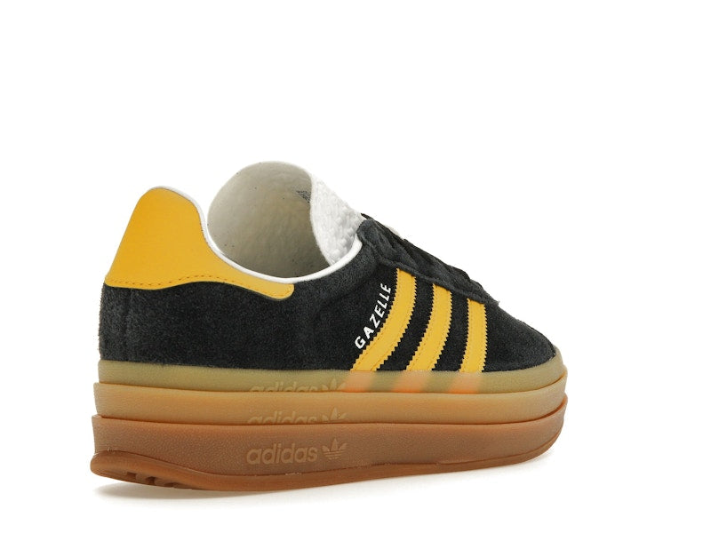 adidas Gazelle Bold Black Bold Gold (Women's)