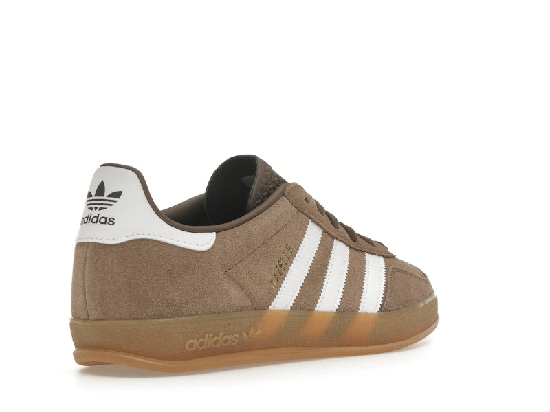 adidas Gazelle Indoor Earth Strata White Gold Metallic