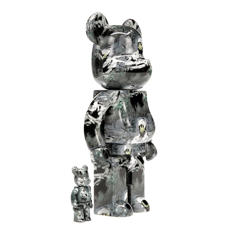 Bearbrick Riot Cop 100% & 400% Set