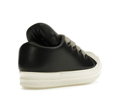 Rick Owens Jumbo Lace Padded Sneaks Low Black Milk
