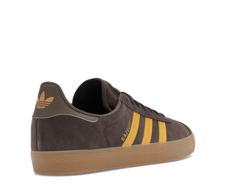 adidas Gazelle ADV Dark Brown Preloved Yellow