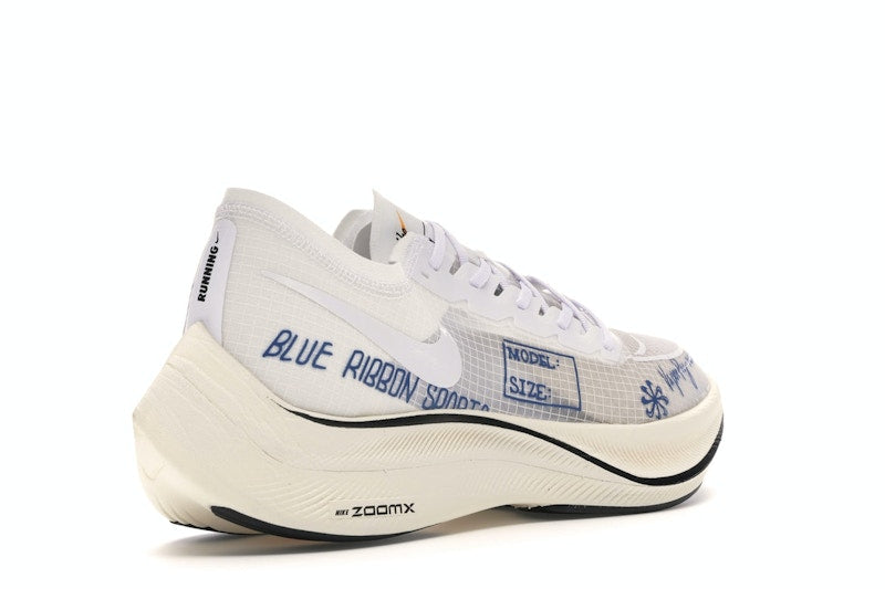 Nike ZoomX Vaporfly Next% Blue Ribbon Sports White