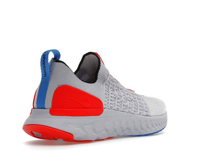 Nike React Phantom Run Flyknit 2 Football Grey Bright Crimson (Women's)