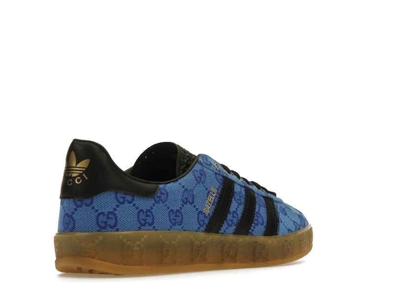 adidas x Gucci Gazelle Blue GG Monogram