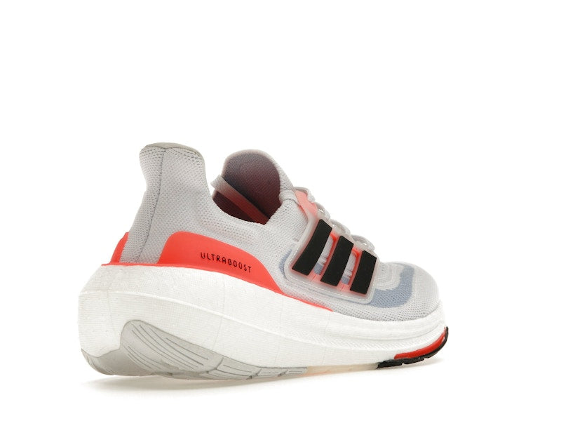 adidas Ultra Boost Light White Black Solar Red (Women's)
