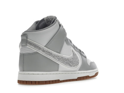Nike Dunk High University Chenille Swoosh Light Smoke Grey