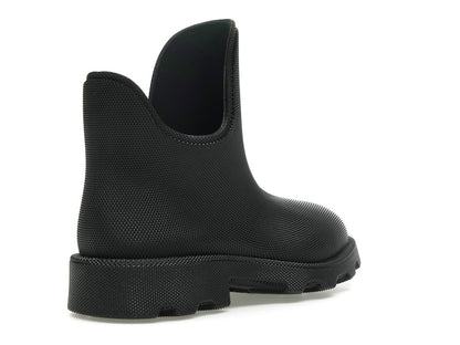 Burberry Marsh Round-Toe Ankle Boots Black
