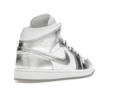 Jordan 1 Mid SE Metallic Silver (Women's)