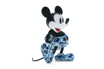 BAPE x Mickey Mouse 90th Anniversary Figure Blue Camo