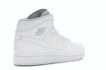 Jordan 1 Mid White/Pure Platinum