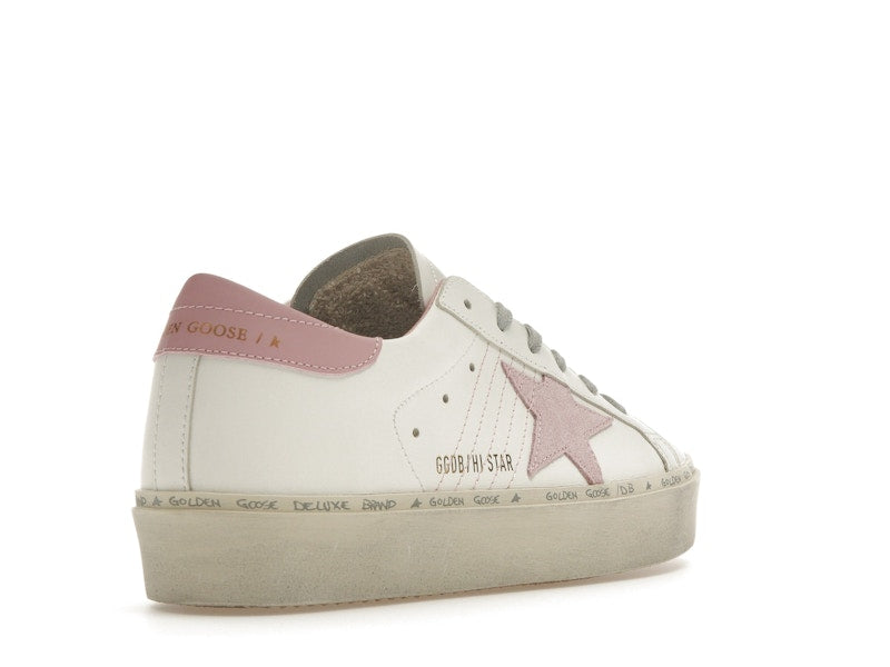 Golden Goose Hi Star White Pink (Women's)