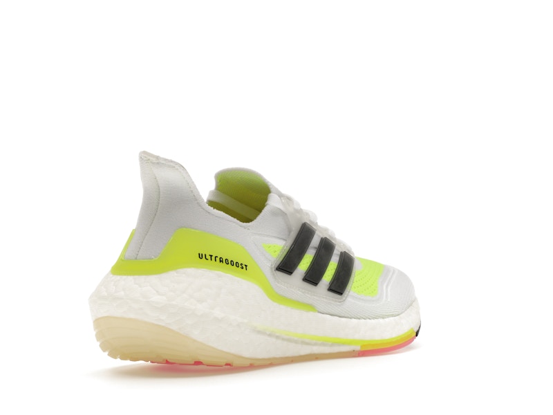 adidas Ultra Boost 21 White Solar Green (Women's)