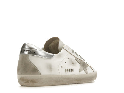 Golden Goose Super-Star White Silver (Women's)