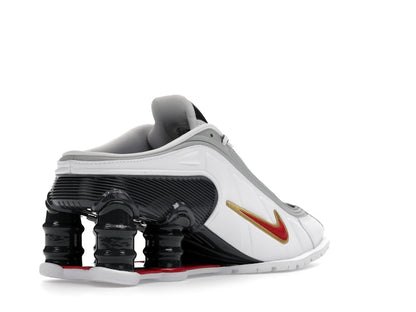 Nike Shox MR4 Mule Martine Rose Metallic Platinum Varsity Red (Women's)